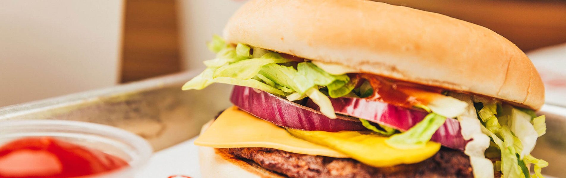 Crispy chicken burger with Burger Boy spice